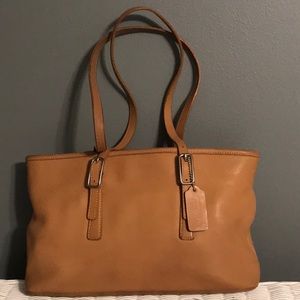Coach Leather Tote